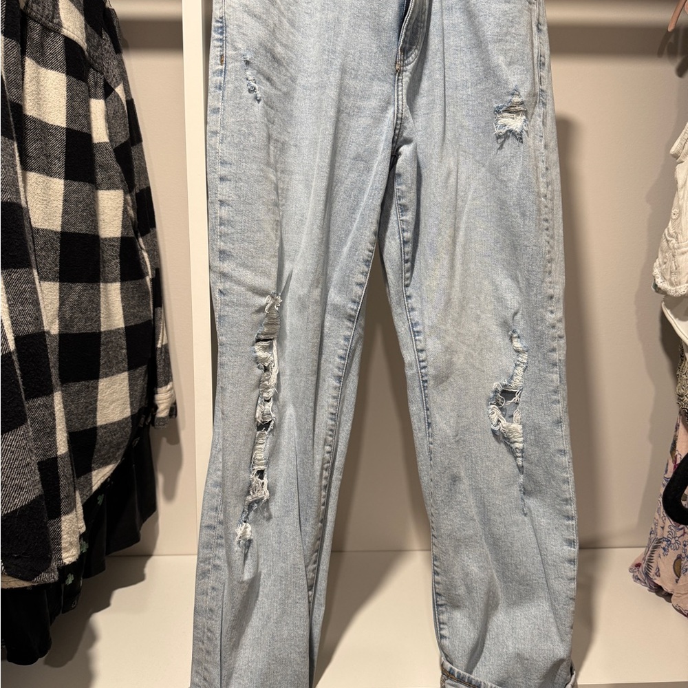 Express Women's Denim Jeans in Light Blue